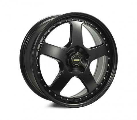 18x8.5 Simmons OM-1 Satin Black - Simmons Wheels