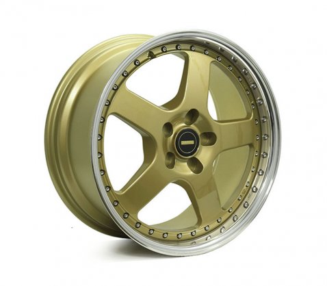 18x8.5 18x9.5 Simmons FR-1 Gold 5/115 P35 - Simmons Wheels