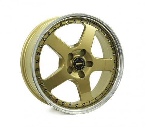 18x7.0 18x8.5 Simmons FR-1 Gold 5/112 P20 - Simmons Wheels