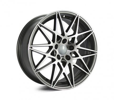 19x9.0 1357 Dark Grey Polished - Style By BM