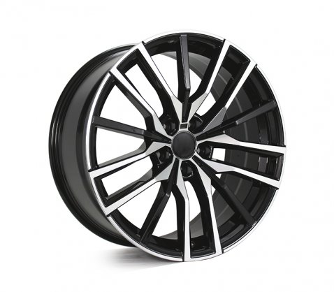 20x9.0 20x10.5 5659 Black Polished