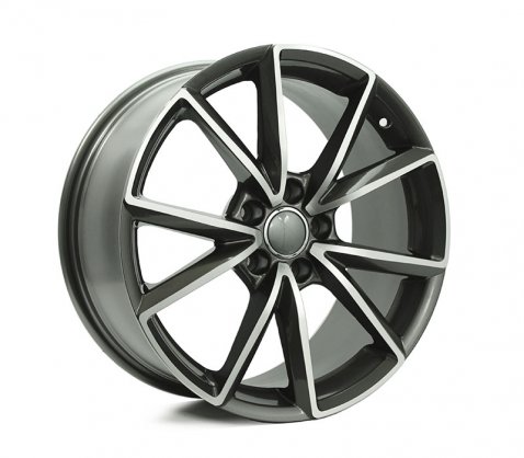 18x8.0 Style5477 Matt Grey 5/112 P45 - Style By AU