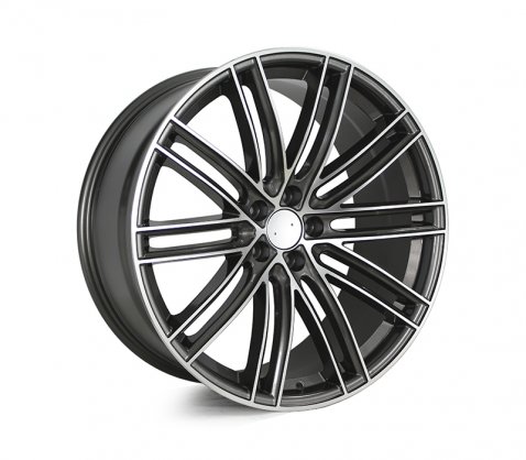 21x9.5 21x10 1381 Grey Polished - Style By PC