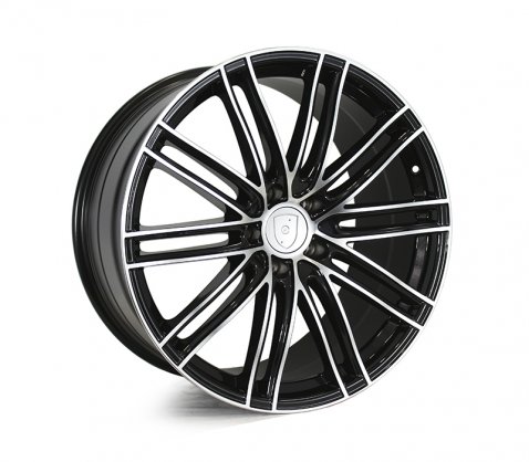 22x10 22x11 1350 Black Polished