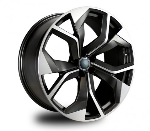 22x10 5673 Matt Grey Polished 5/112 P20 - Style By AU