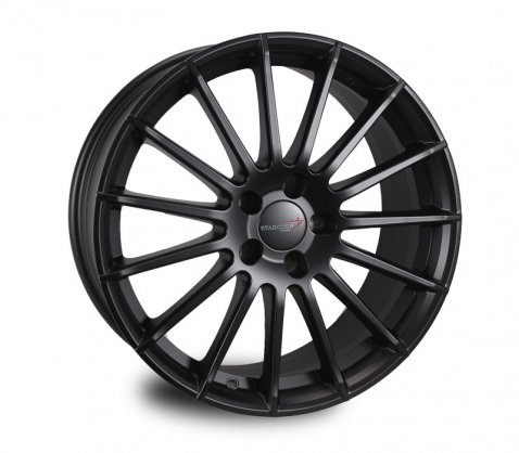 19x8.5 Starcorp Racing SR02 Satin Black 5/105 P35 - Starcorp Racing Wheels