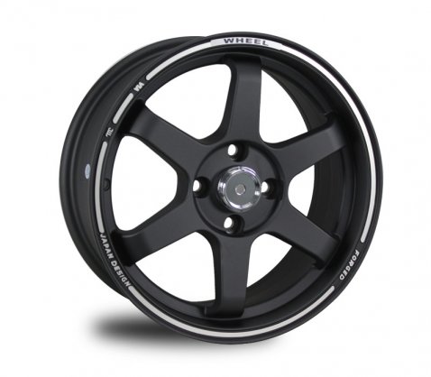 15x6.5 SC Racing 670 Grante Grey Machine Line