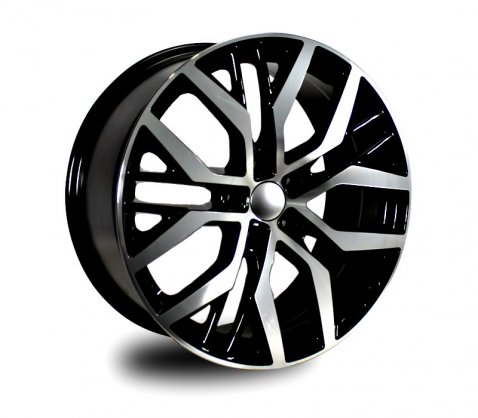 18x8.0 5436 Black Polished