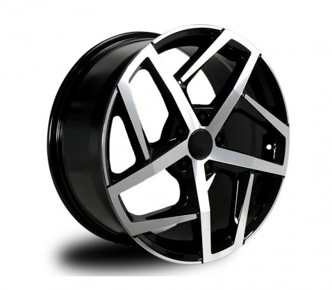 18x8.0 1388 Black Polished 5/112 P45