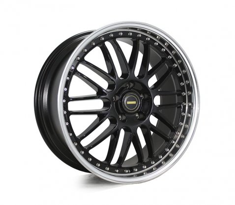 19x8.5 19x9.5 Simmons OM-1 Gloss Black - Simmons Wheels