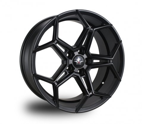 19x8.5 SC Racing TC03 Matte Black 5/114.3 P35 - SC Racing Wheels