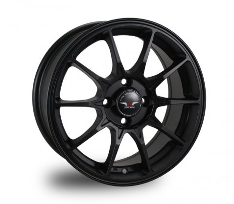 15x6.5 SC Racing TC07 Matte Black 4/100 P38 - SC Racing Wheels