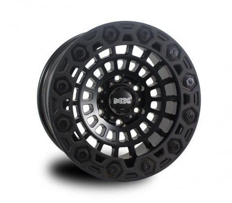 17x9.0 Lenso MX-Spider Satin Black 6/139.7 P20 - Lenso Wheels