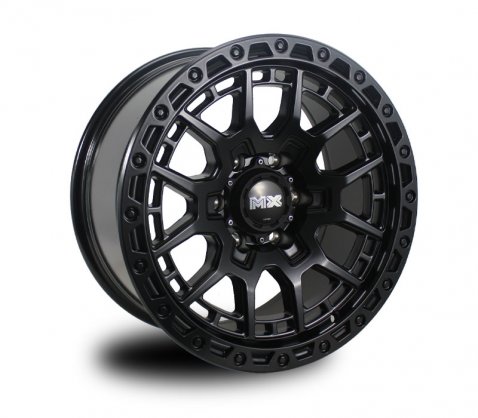 18x9.0 Lenso MX-Gravel Satin Black 6/139.7 P20 - Lenso Wheels