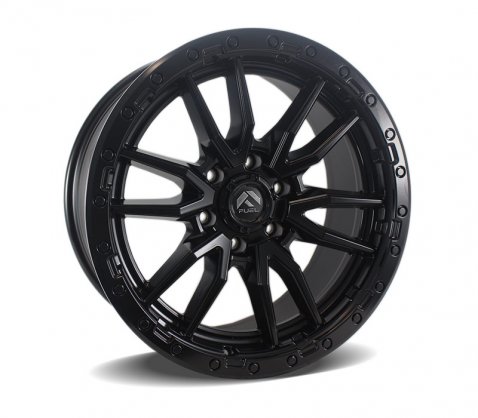 20x9.0 Fuel Rebel 6 Black