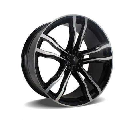 22x10 22x11 5623 Black Polished 5/120 P40