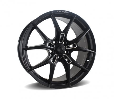 	19x8.5 AVIDO 900 Semi Matt Black Milling 5/114.3 P42 - AVIDO