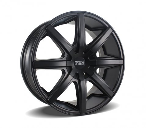 18x8.0 MOZA 910 Blade Satin Black 5/120 P38 - MOZA Wheels