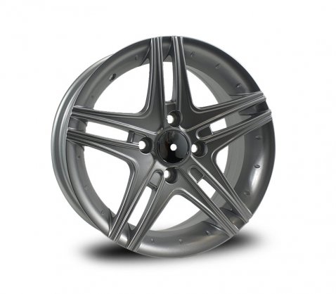 14x6.0 SC Racing LS076 Silver