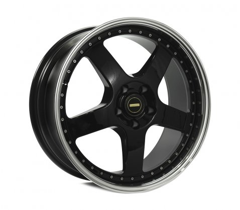 19x8.5 19x9.5 Simmons FR-1 Gloss Black 5/120 P43