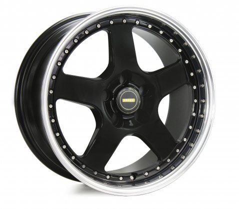 19x8.5 19x9.5 Simmons FR-1 Gloss Black 5/110 P30 - Simmons Wheels