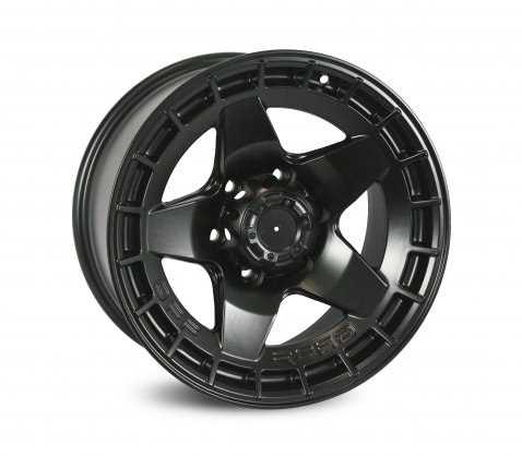 17x9.0 SC Racing R118 Matt Black 