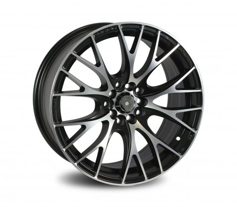 17x7.5 Wedsport R120 Matt Black MF - Wedsport Wheels