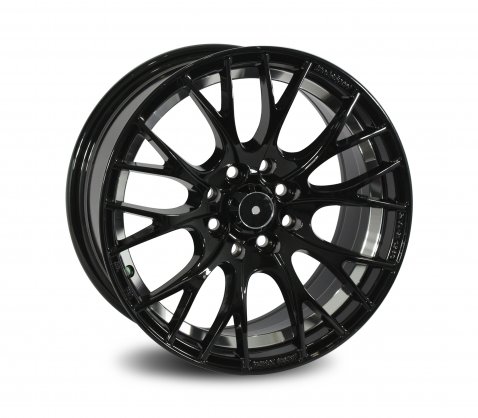 15x7.0 Wedsport R120 Black Machined inner