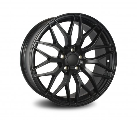 19x8.5 19x9.5 Radical 2637 Satin Black - Radical Wheels