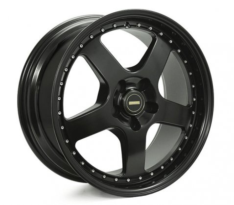 18x8.5 18x9.5 Simmons FR-1 Satin Black 5/108 P35 - Simmons Wheels