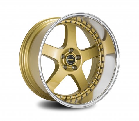 20x10 Simmons FR-1 Flow Form Gold 5/120 N38.1 - Simmons Wheels