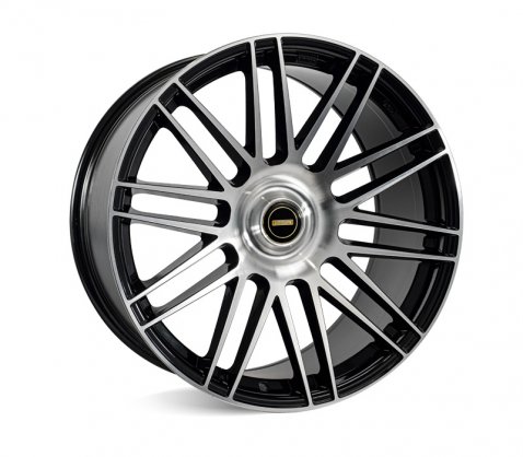 20x8.5 20x10 Simmons OMC Gloss Black Machined Face 5/120 P43 - Simmons Wheels