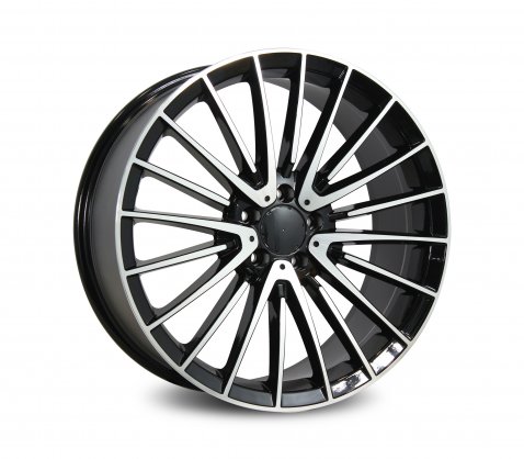 20x8.5 20x9.5 4612 Black Polished