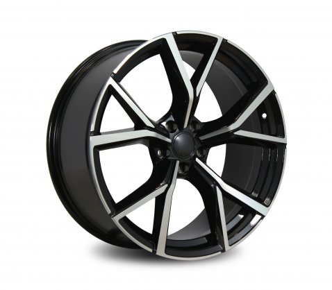 20x9.0 5677 Black Polished 5/112 P35