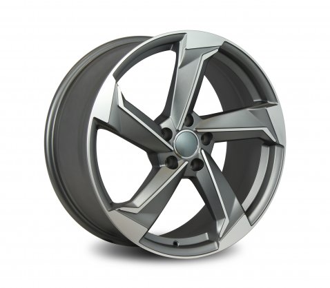 19x8.5 5627 Matt Dark Grey Polished 5/112 P35 - Style By AU