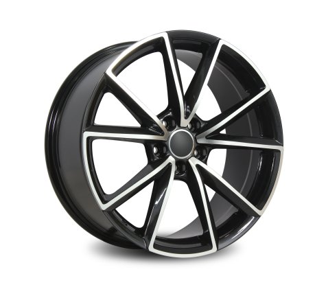 19x8.5 Style5477 Black Polished - Style By AU