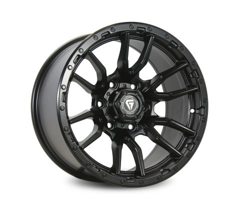 17x9.0 Grudge Offroad F2 Enforcer Satin Black - Grudge Offroad Wheels