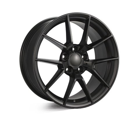 19x8.5 5652 Matt Black 5/120 P35