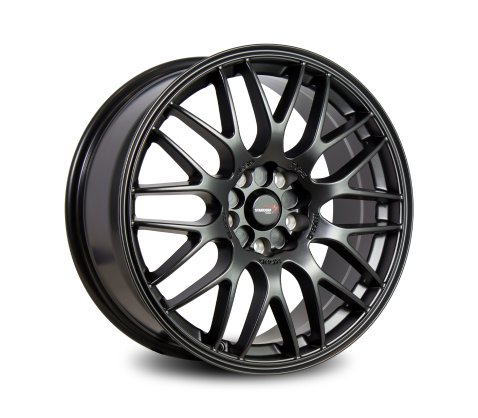 18x8.0 Starcorp Racing 498 MForce Satin Black