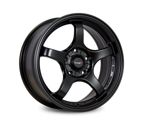 15x6.5 Starcorp Racing SR06 Satin Black 5/100 P35 - Starcorp Racing Wheels