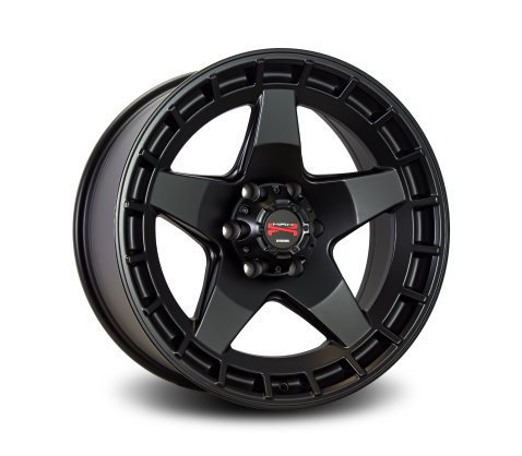 20x9.0 Simmons RUGGED R13 Matt Black - Simmons Wheels