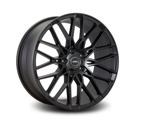 18x8.0 Simmons EU1 Satin Black 5/112 P35 - Simmons Wheels