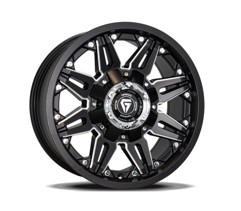 DEMON Matt Black Milling Windows - Grudge Offroad Wheels