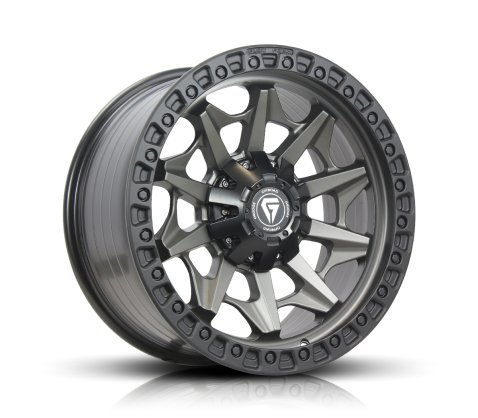 17x8.5 Grudge Offroad F1 Fury Matte Gunmetal - Grudge Offroad Wheels