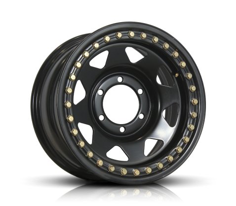 Steel Extreme Black W/Gold Bolts - Grudge Offroad Wheels