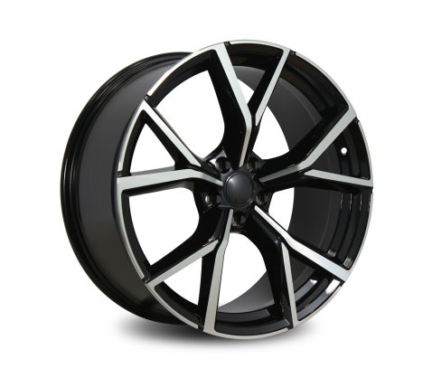 21x9.5 Style 5677 Black Polished - Style By VW