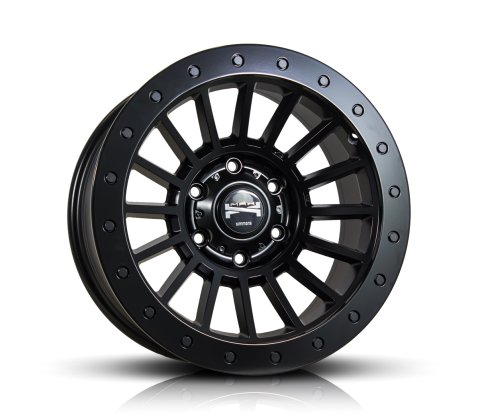 17x8.5 Simmons Rugged Inferno Satin Black