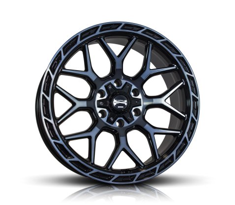 20x9.0 Simmons Rugged R4 Black Tinted