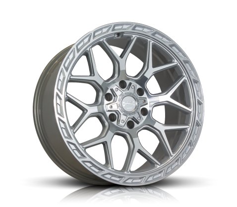 18x9.0 Simmons Rugged R4 Silver Machined