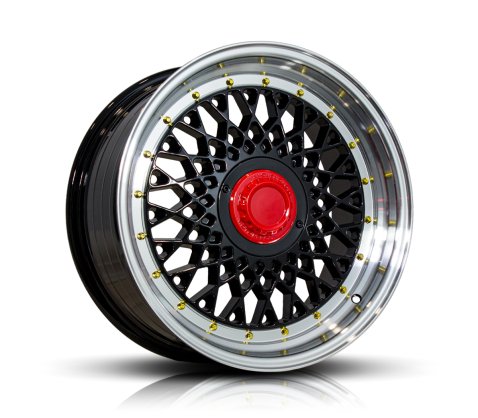 17x8.0 SC Racing DX163 Black
